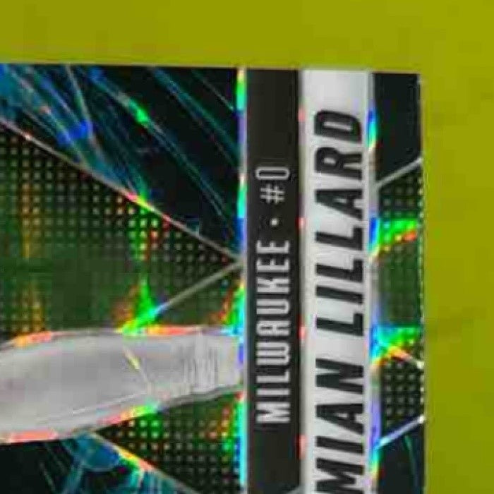 2024-25 Panini Mosaic Damian Lillard Genesis #285 City Edition Milwaukee Bucks