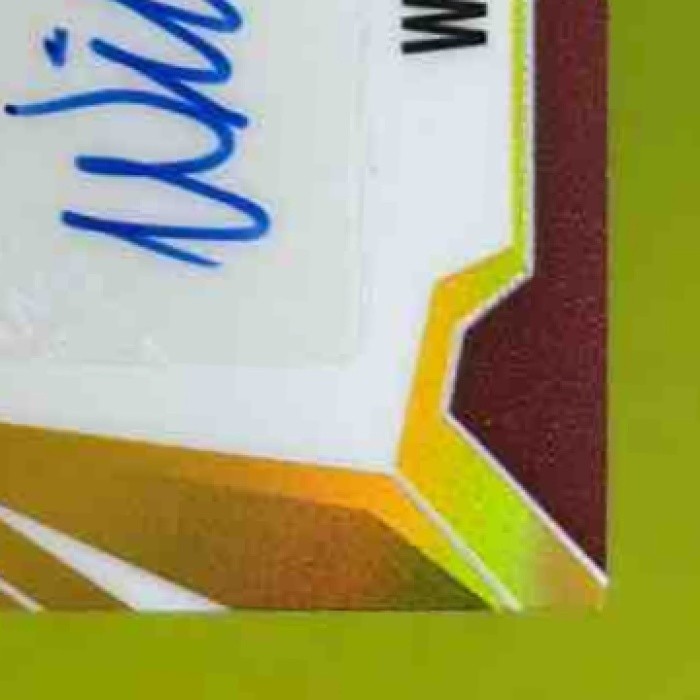 2025 Panini Phoenix Will Howard RPS Dual Patch Auto Red /99 RC Steelers