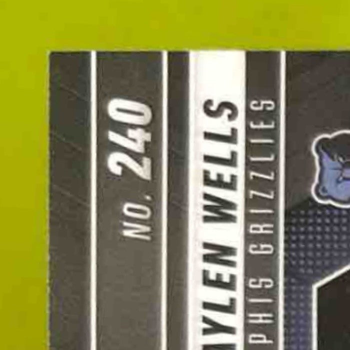 2024-25 Panini Mosaic Jaylen Wells Genesis #240 RC Memphis Grizzlies
