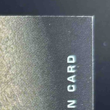 2007 UD Black Aaron Rowand Pure White Auto Printing Plates 1/1 Philadelphia