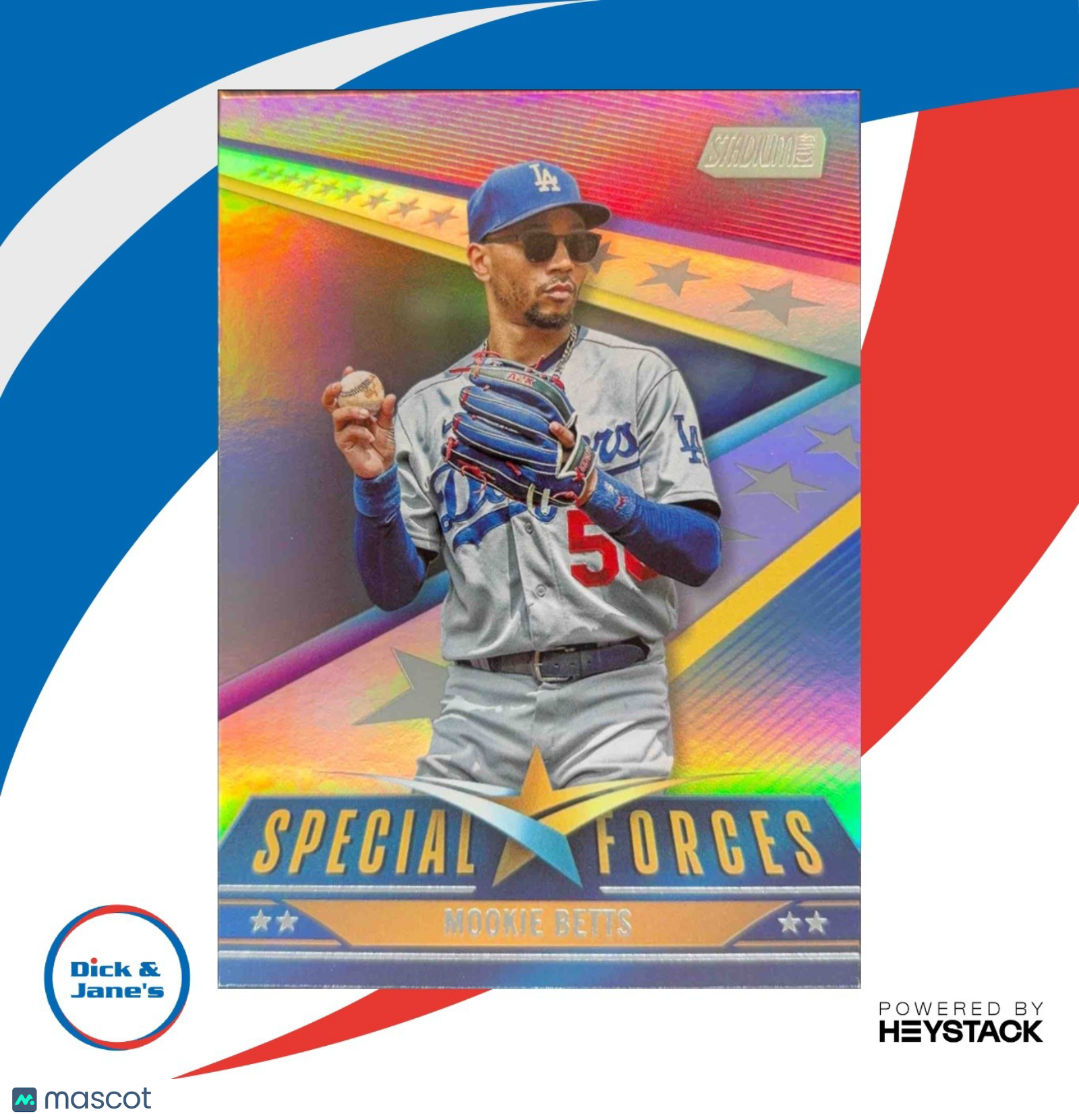 2024 Topps Stadium Club Mookie Betts Special Forces #SF-11 Los Angeles Dodgers