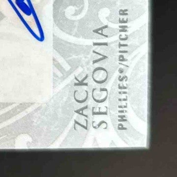 2007 Upper Deck Exquisite Collection Rookie Signatures Zack Segovia #126 Auto RC