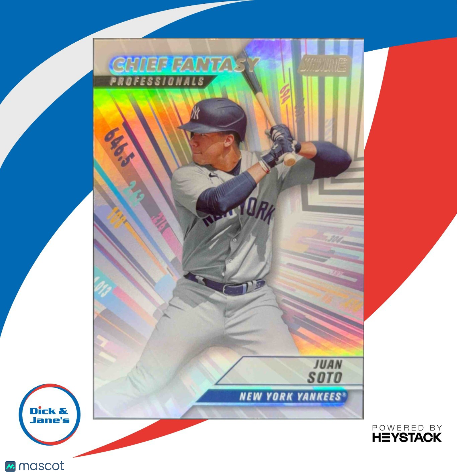 2024 Topps Stadium Club Juan Soto Chief Fantasy CF Pro New York Yankees