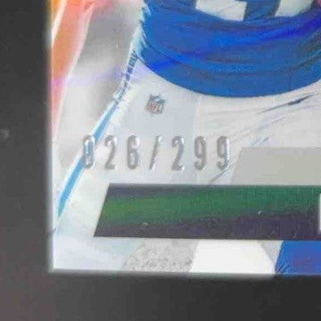 2022 Panini Zenith Alec Pierce 26/299 #221 RC Auto Indianapolis Colts