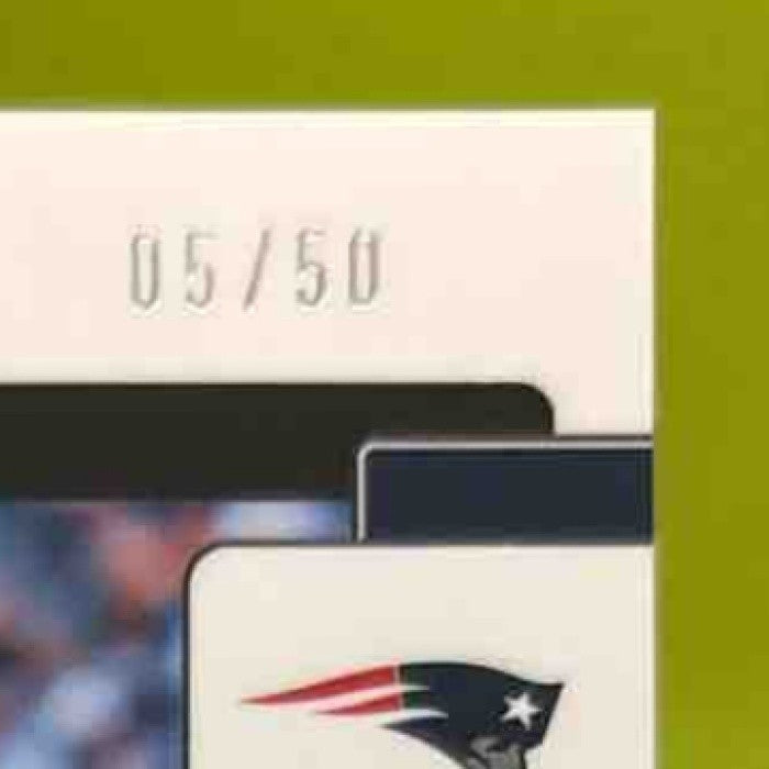2022 Donruss Optic Tyquan Thornton Rookie Auto /50 #222 RC New England Patriots