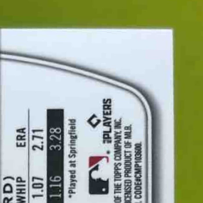 2025 Bowman Chrome Mega Box Tink Hence Prospect Auto Green Mojo /99 Cardinals
