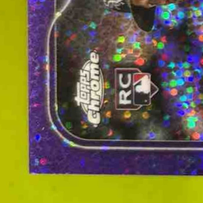 2024 Topps Chrome Zach Remillard Rookie Auto Purple Speckle /299 RC White Sox
