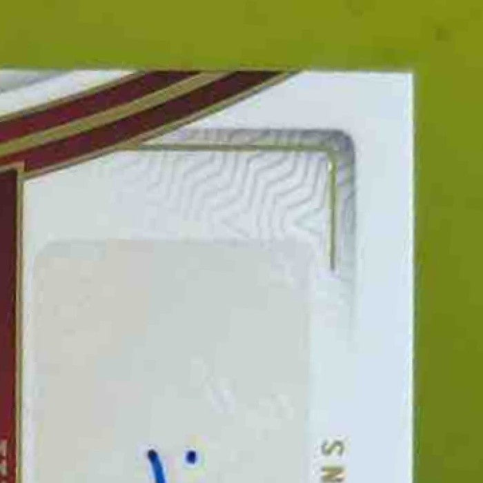 2023 National Treasures Jeff Okudah Signatures Gold /49 Auto Atlanta Falcons
