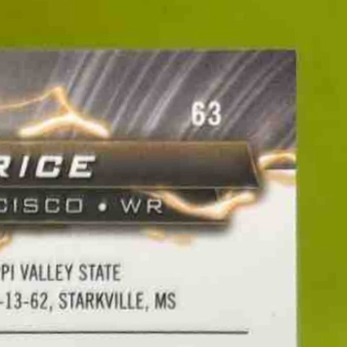 2023 Topps Composite Jerry Rice Resurgence Pink /10 #63 San Francisco 49ers