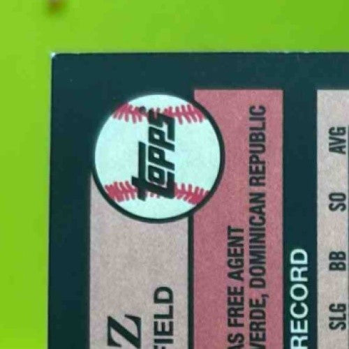 2024 Topps Jasson Dominguez 1989 35th Anniversary Chrome Gold /50 RC Yankees
