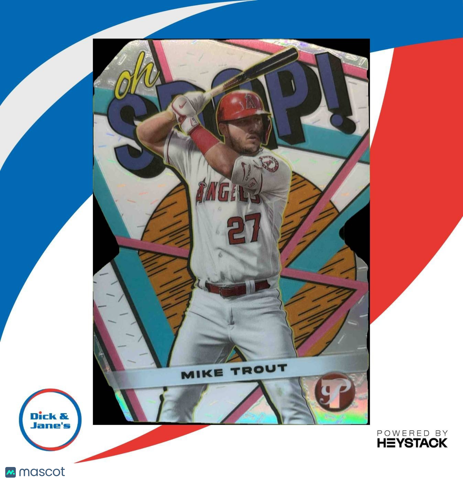 2023 Topps Pristine Mike Trout Oh Snap! #OS-3 Los Angeles Angels
