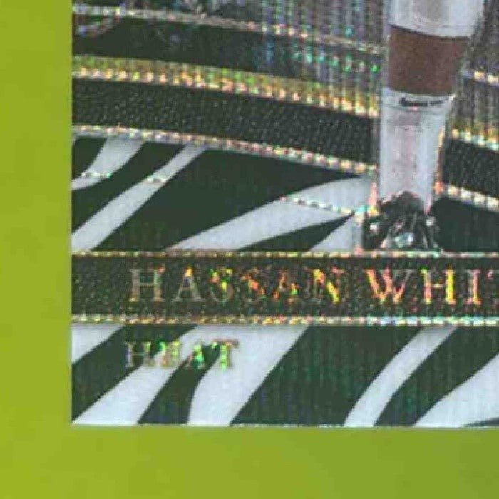 2017-18 Panini Select Hassan Whiteside Zebra Prizms #245 Courtside Miami Heat