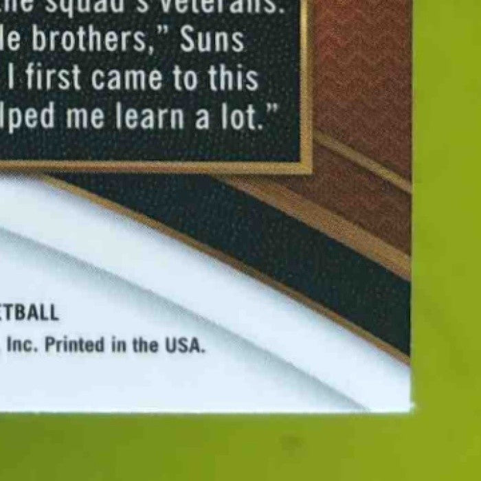 2017-18 Panini Select Tyson Chandler Zebra Prizms #264 Courtside Phoenix Suns
