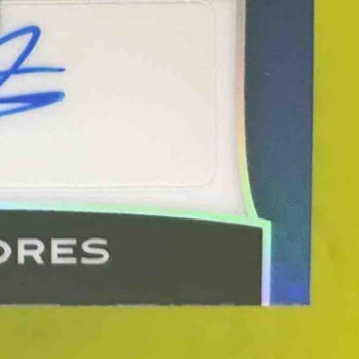 2025 Leaf Metal Rafael Flores Auto Prismatic Blue 5/25 #BA-RF1