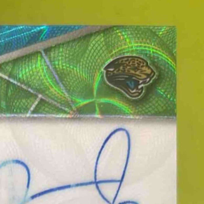 2019 Panini Spectra Fred Taylor Illustrious Legends Neon Green /25 Auto Jaguars
