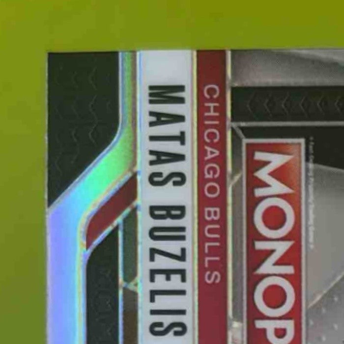 2024-25 Panini Prizm Monopoly Matas Buzelis Silver #12 RC Chicago Bulls