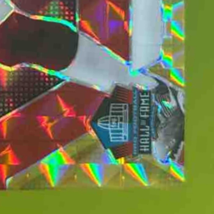 2025 Panini Mosaic Kurt Warner Hall of Fame Red & Yellow Prizm /89 Cardinals