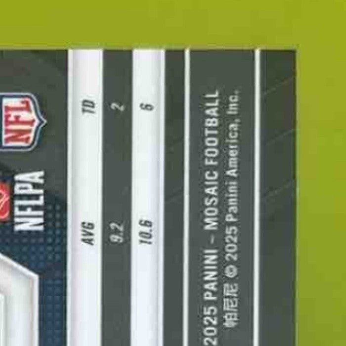 2025 Mosaic Chigoziem Okonkwo Choice Cherry Blossom Prizm /20 Tennessee Titans