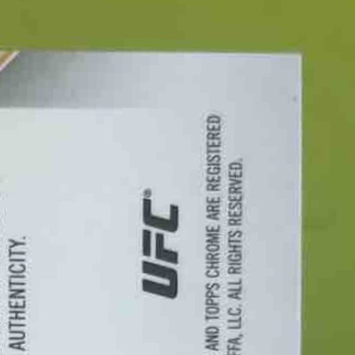 2024 Topps Chrome UFC Max Holloway Main Event Auto Refractor /150 #MEA-MHO