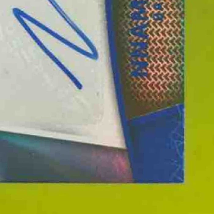 2025 Panini Certified Nnamdi Madubuike Mirror Signatures Blue /49 Auto Ravens