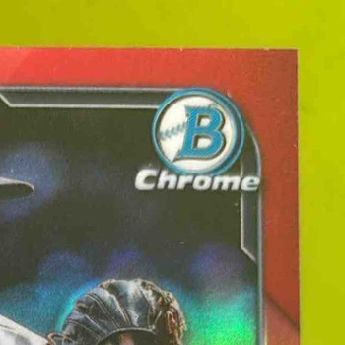 2022 Bowman Chrome Shane Baz Red Refractor 2/5 #66 RC Tampa Bay Rays