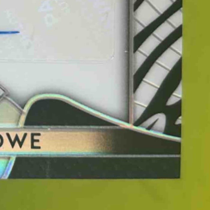 2019 Panini Prizm Brandon Lowe Rookie Auto Zebra Stripes /99 RC Tampa Bay Rays