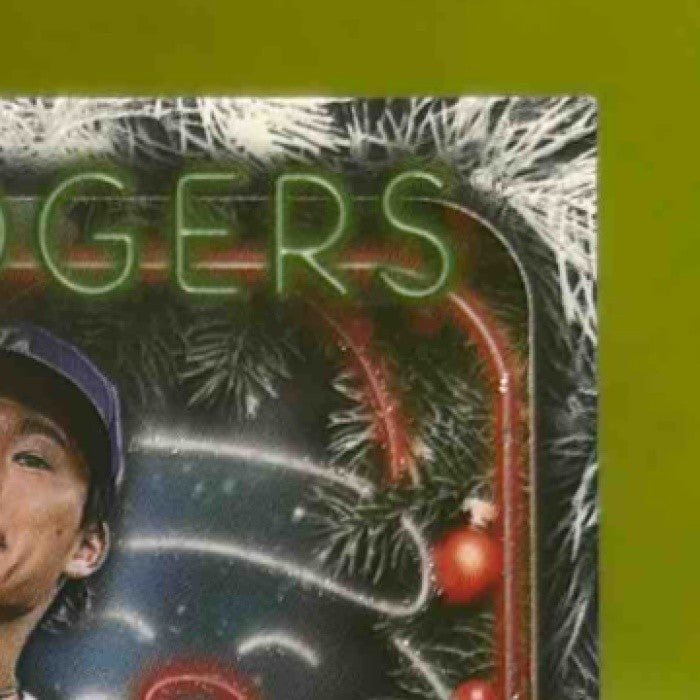 2024 Topps Holiday Yoshinobu Yamamoto Tree #H88 RC Los Angeles Dodgers