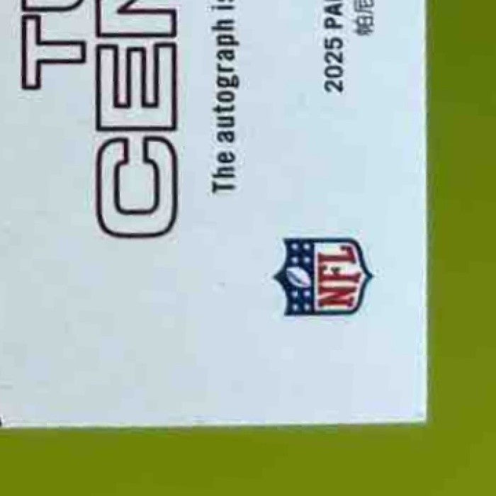 2025 Donruss Elite Trey Amos Turn of the Century Auto /499 RC Commanders
