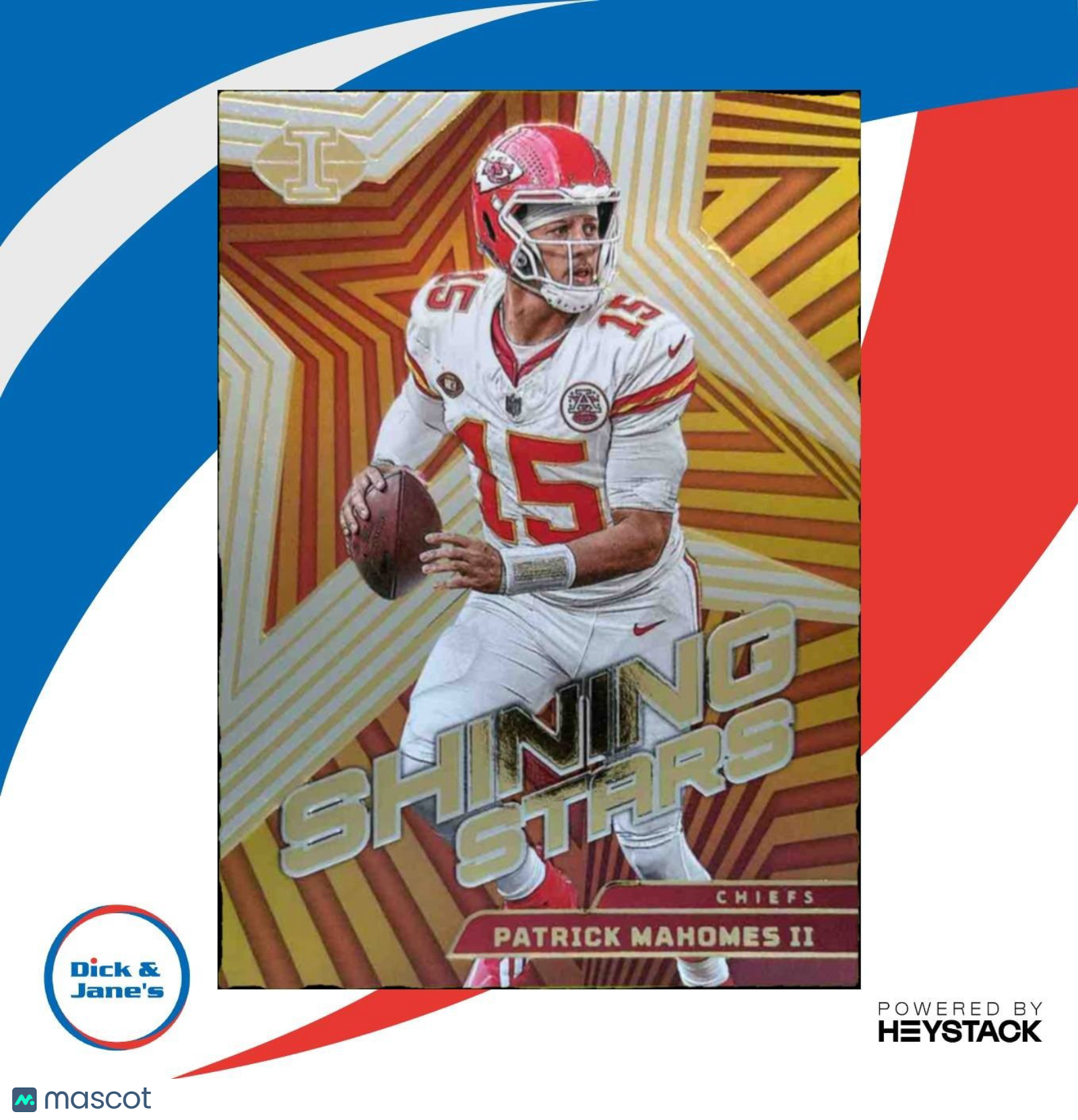 2023 Panini Illusions Patrick Mahomes II Shining Stars #15 Kansas City Chiefs