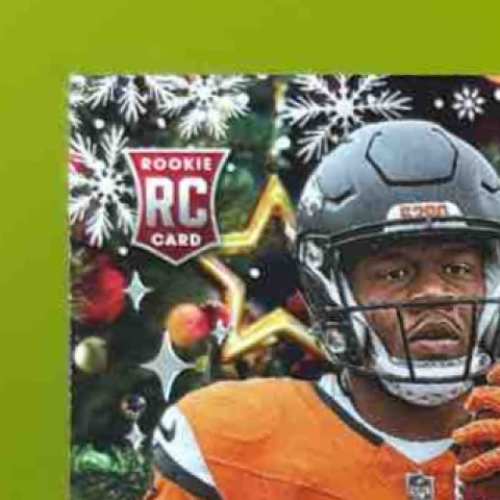 2025 Panini Absolute RJ Harvey Holiday Suit #HS-RHY MEM RC Denver Broncos