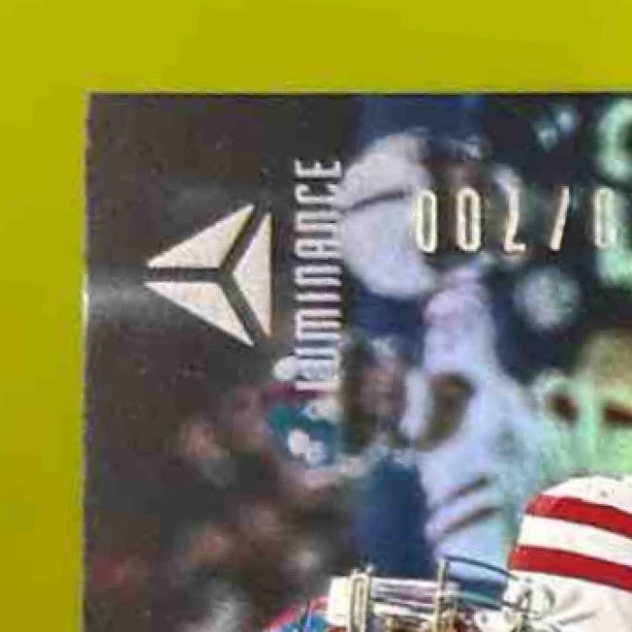2025 Panini Luminance Tre Harris Auto /700 #124 RC Los Angeles Chargers
