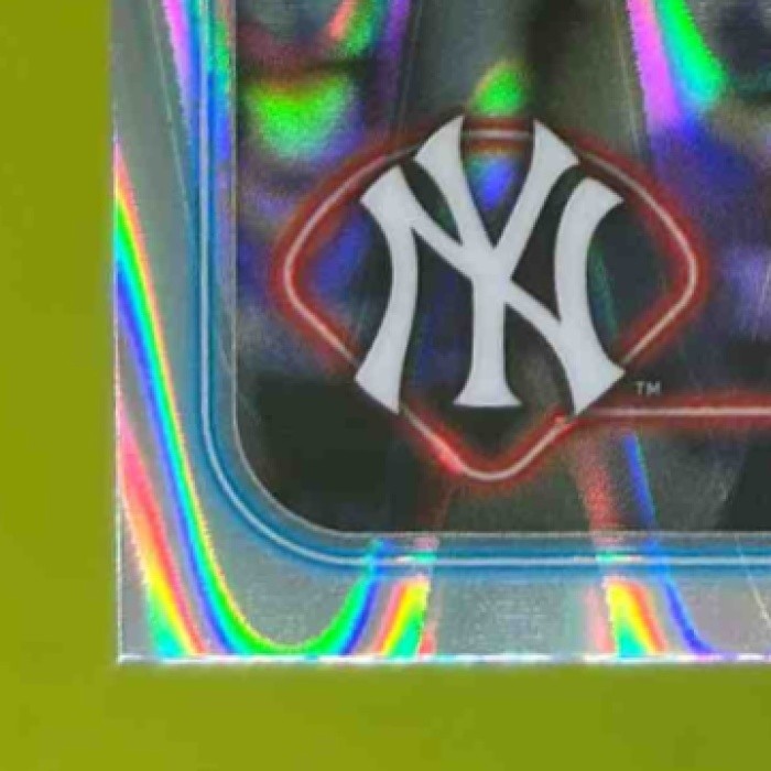 2024 Topps Chrome Aaron Judge Raywave Refractor #50 New York Yankees