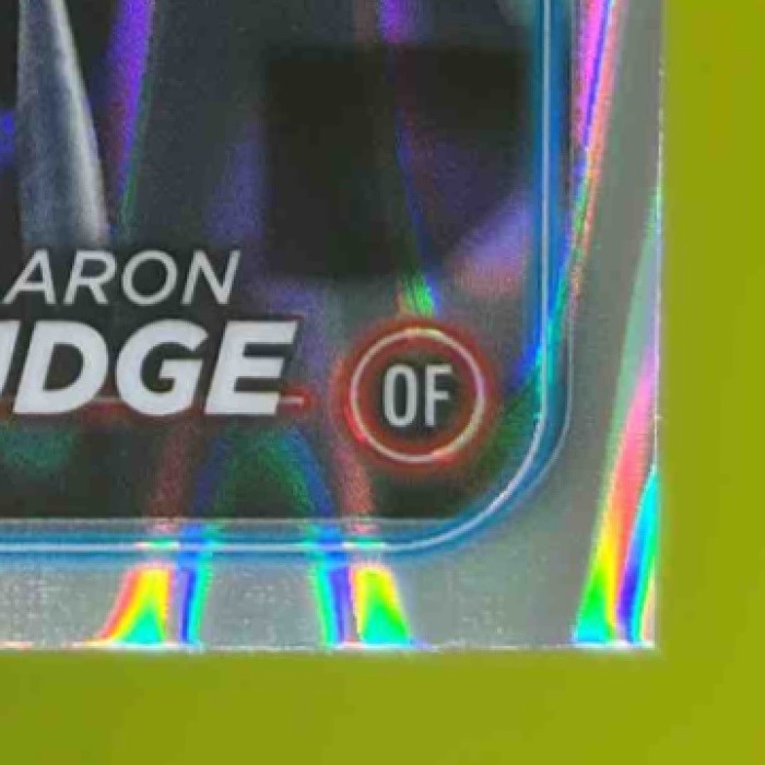 2024 Topps Chrome Aaron Judge Raywave Refractor #50 New York Yankees
