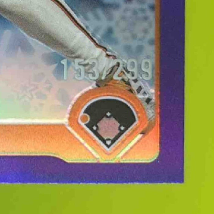 2025 Topps Holiday Jung Hoo Lee Chrome Purple /299 #HC128 San Francisco Giants