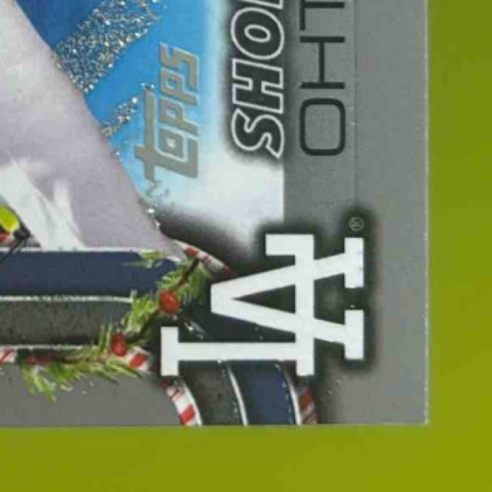 2025 Topps Holiday Shohei Ohtani Silver Glitter #H200 Los Angeles Dodgers