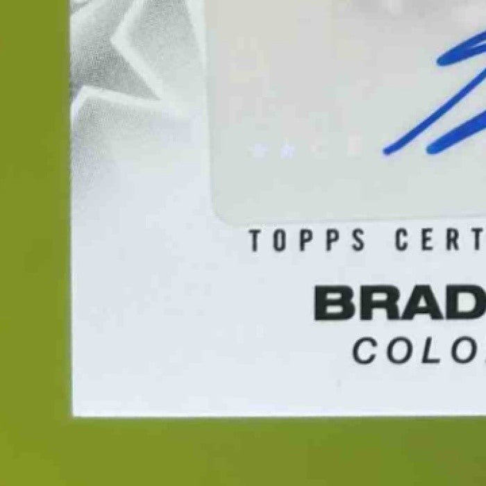 2025 Topps Bradley Blalock Baseball Stars Auto Series 2 RC Colorado Rockies