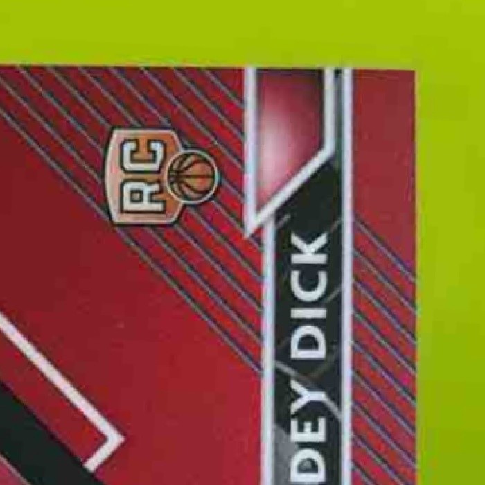 2023-24 Topps Finest Gradey Dick Red Refractor 4/5 #280 RC Rare Toronto Raptors