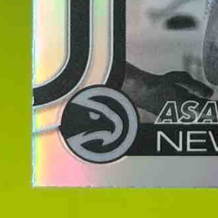 2025-26 Topps Chrome Asa Newell Negative Refractor #273 RC Atlanta Hawks
