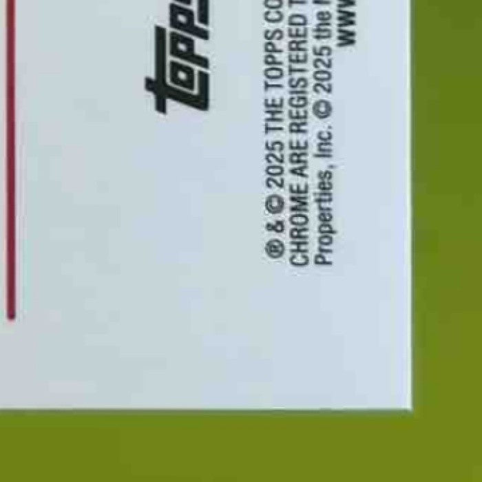 2025-26 Topps Chrome Asa Newell Negative Refractor #273 RC Atlanta Hawks