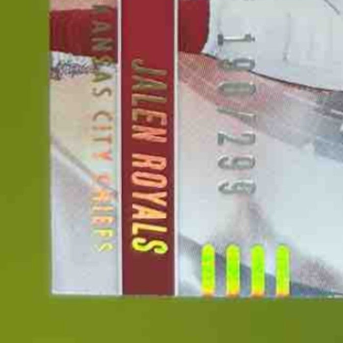 2025 Absolute Jalen Royals Rookie Premiere Quad Patch Auto /299 RC Chiefs