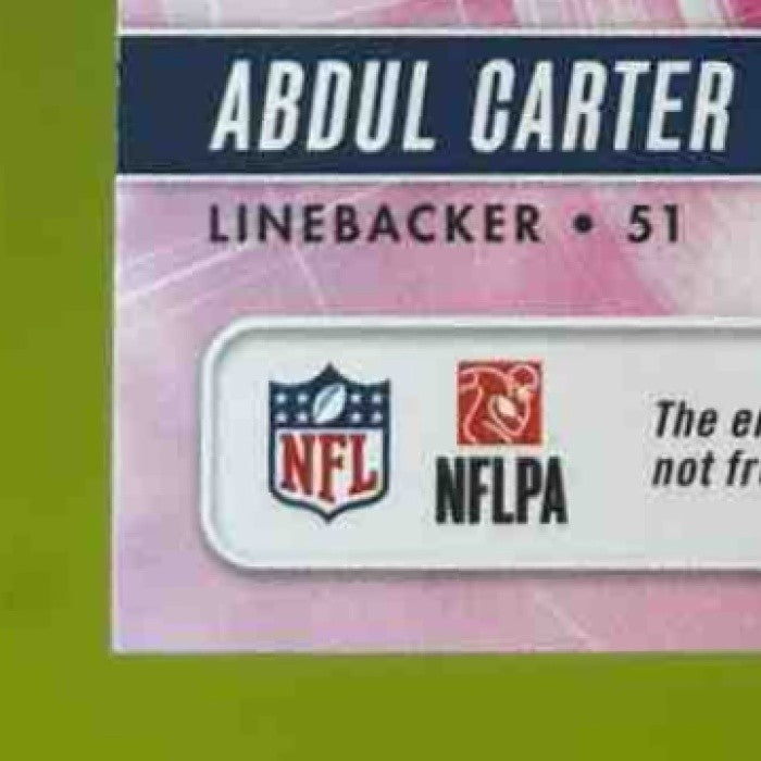 2025 Absolute Abdul Carter Rookie Premiere Materials /399 New York Giants