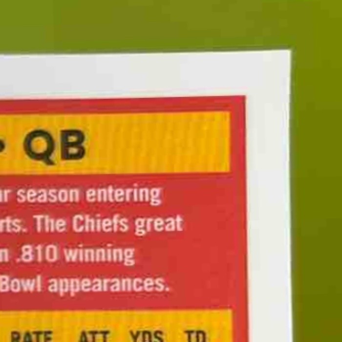 2025 Panini Donruss Optic Patrick Mahomes II Holo Prizm #40 Kansas City Chiefs