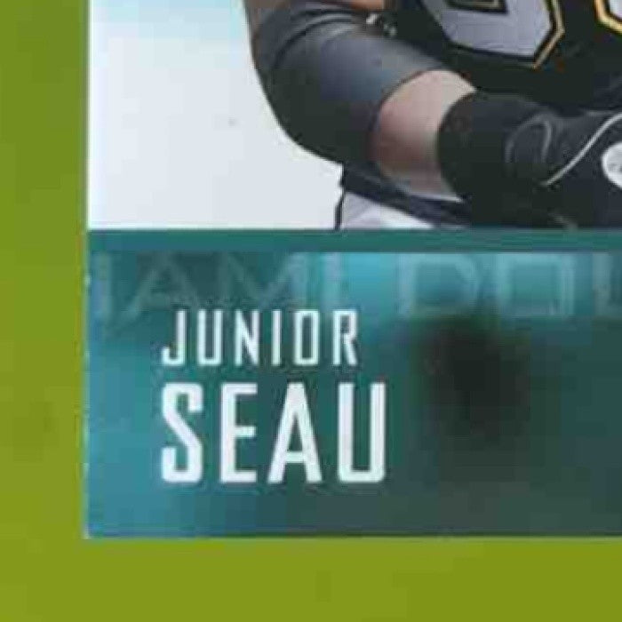 2003 Upper Deck Junior Seau UD Game Jerseys #GJ-SE Miami Dolphins