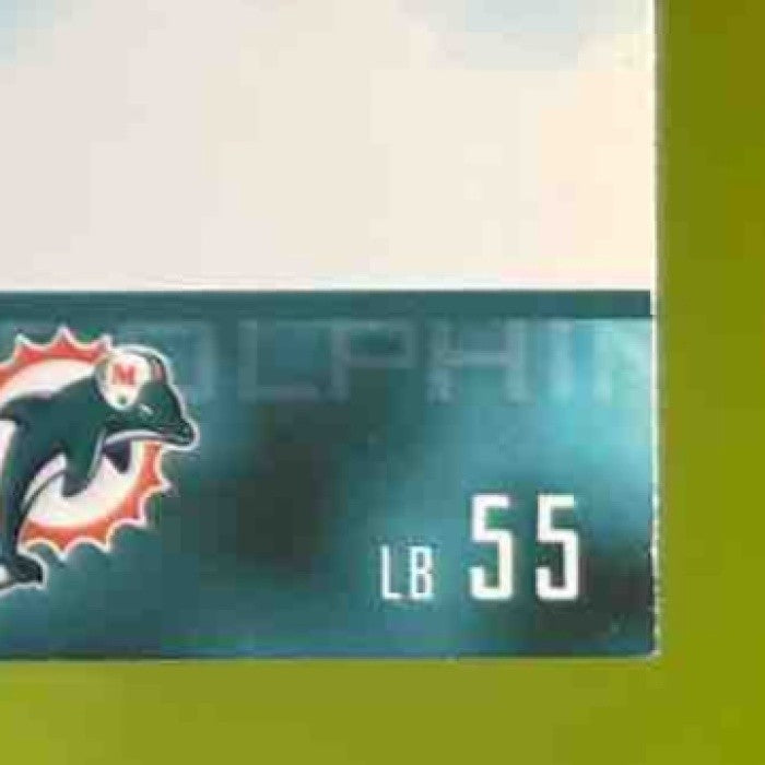 2003 Upper Deck Junior Seau UD Game Jerseys #GJ-SE Miami Dolphins