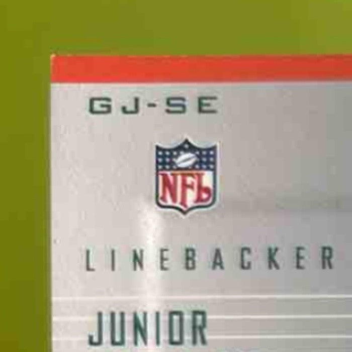 2003 Upper Deck Junior Seau UD Game Jerseys #GJ-SE Miami Dolphins