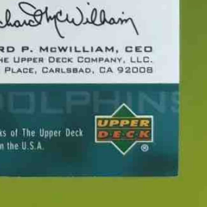 2003 Upper Deck Junior Seau UD Game Jerseys #GJ-SE Miami Dolphins