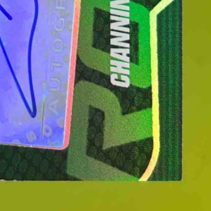 2005 Bowman's Best Channing Crowder Green 480/599 #159 Auto RC Miami Dolphins