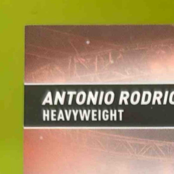 2025 Topps UFC Stadium Club Antonio Rodrigo Nogueira Chrome Auto REFRACTOR