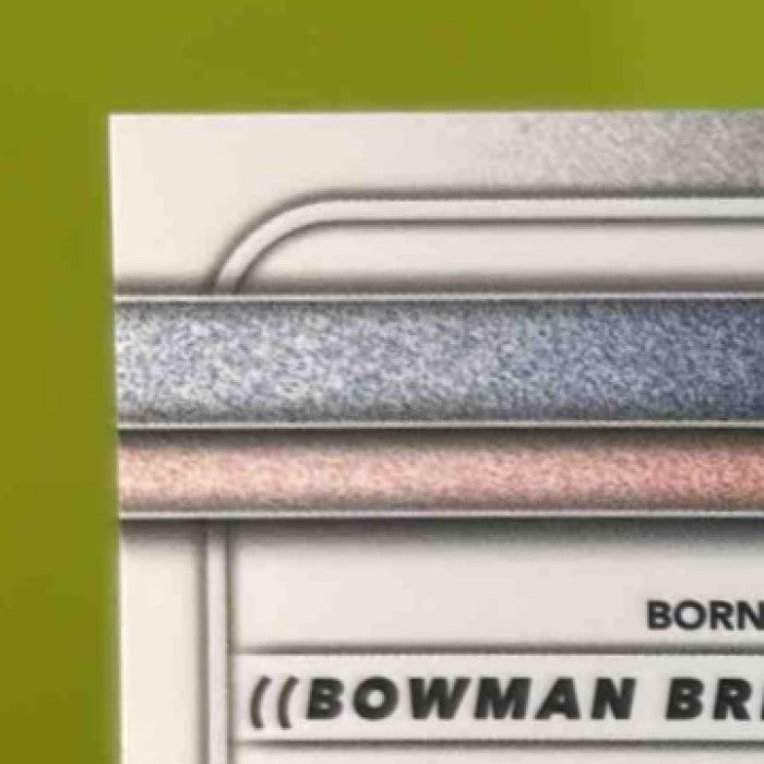 2025 Bowman Chrome Drake Baldwin Blue Geometric /150 #75 RC Atlanta Braves