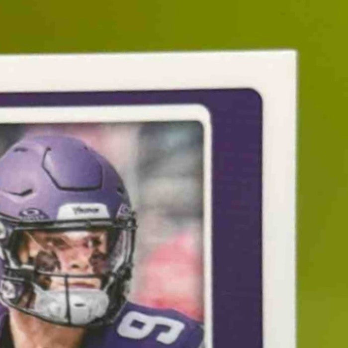 2025 Donruss Optic J.J. McCarthy Aqua /299 Minnesota Vikings